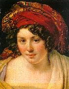 Anne-Louis Girodet-Trioson A Woman in a Turban Spain oil painting artist